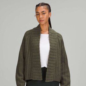 EUC -  Lululemon Twin Rib Sweater Wrap